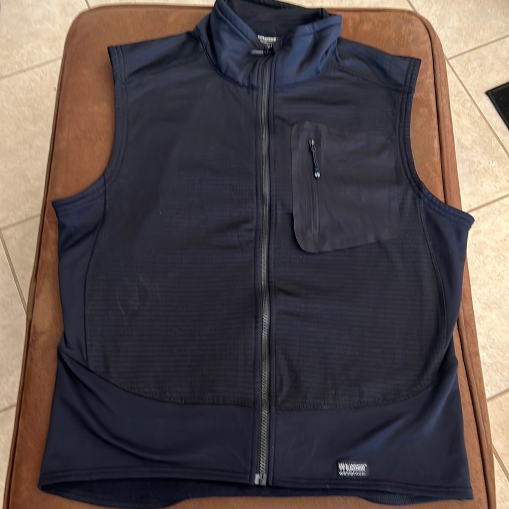 Blackhawk lightweight Vest Size Medium Black